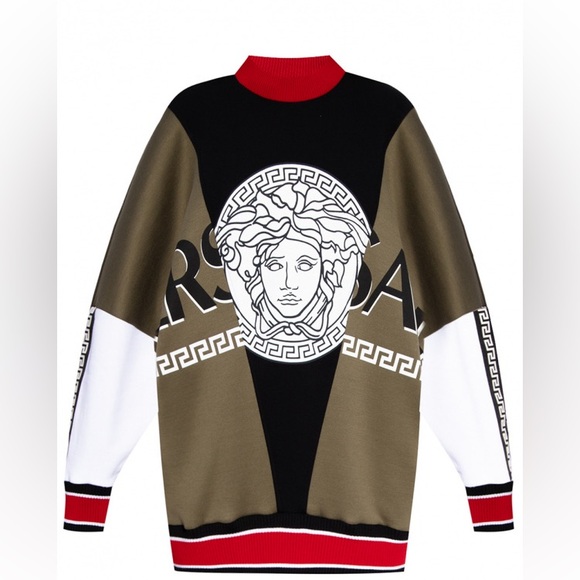 Versace Medusa Logo Crewneck Sweatshirt - Picture 2 of 13